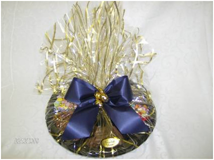 Trays with Chocolate Shofars