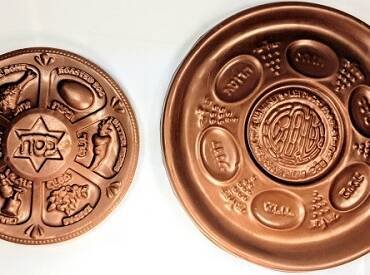Chocolate Seder Plates