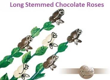 Long Stemmed Chocolate Roses