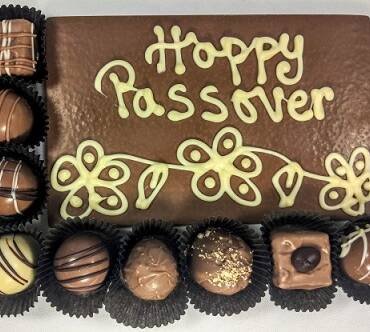 chocolate passover card