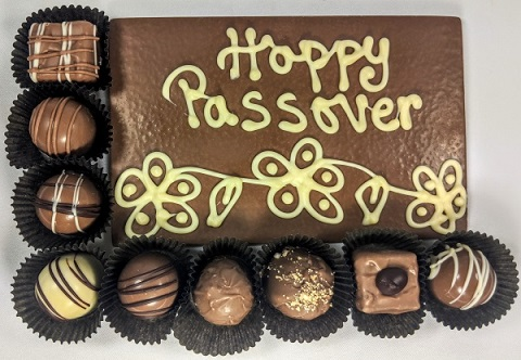 chocolate passover card
